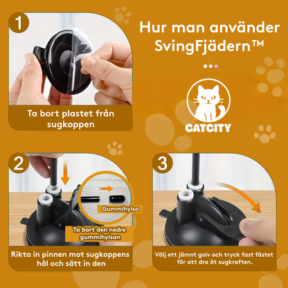 Svingfjädern™ – Lek och rörelse för din katt